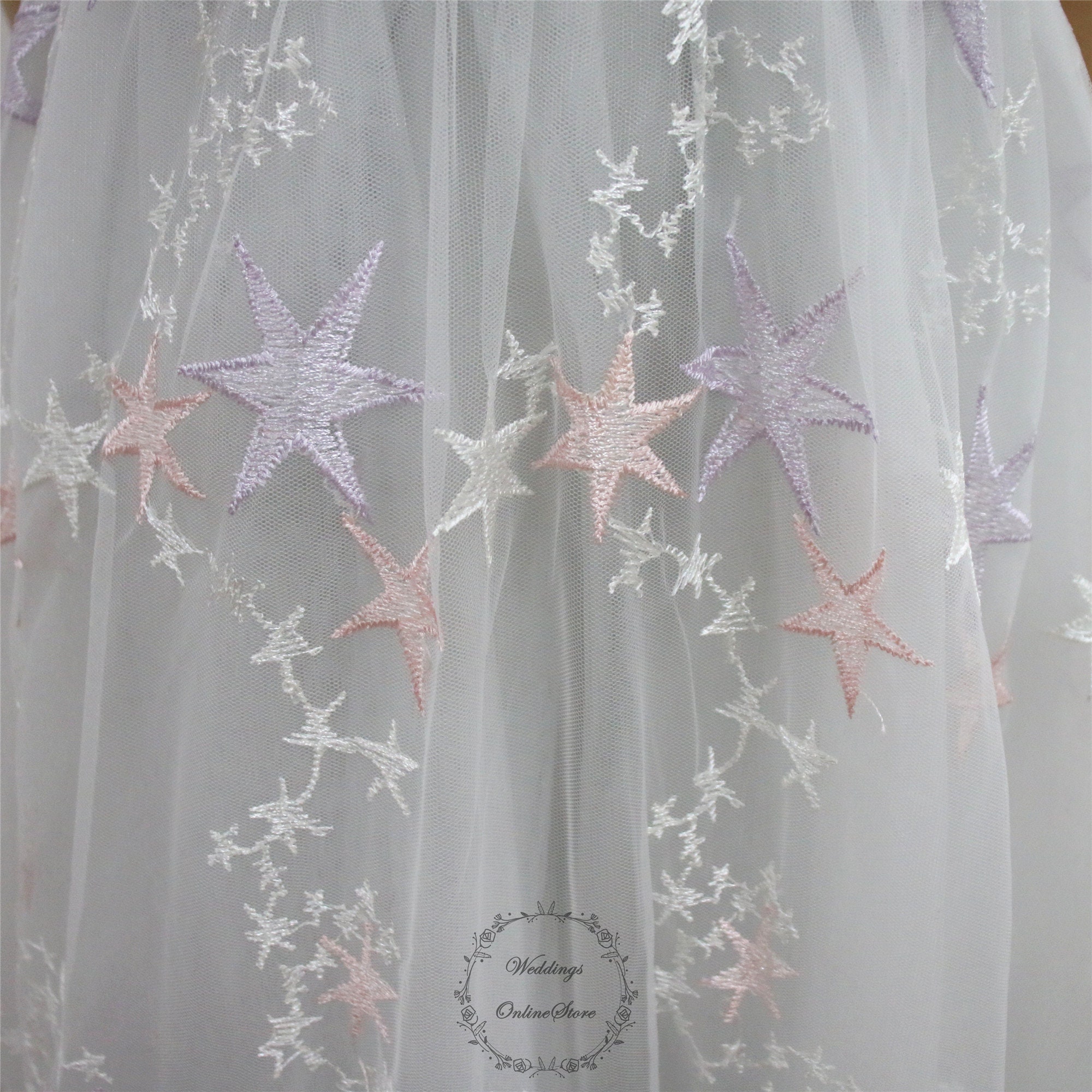 sachin and babi light blue dress Star Embroidery Prom Dress, Long Gray Party Dress, Off Shoulder Graduation Gown, Star Bridesmaid Gown, Celestial Bridal Gown, Floor Length