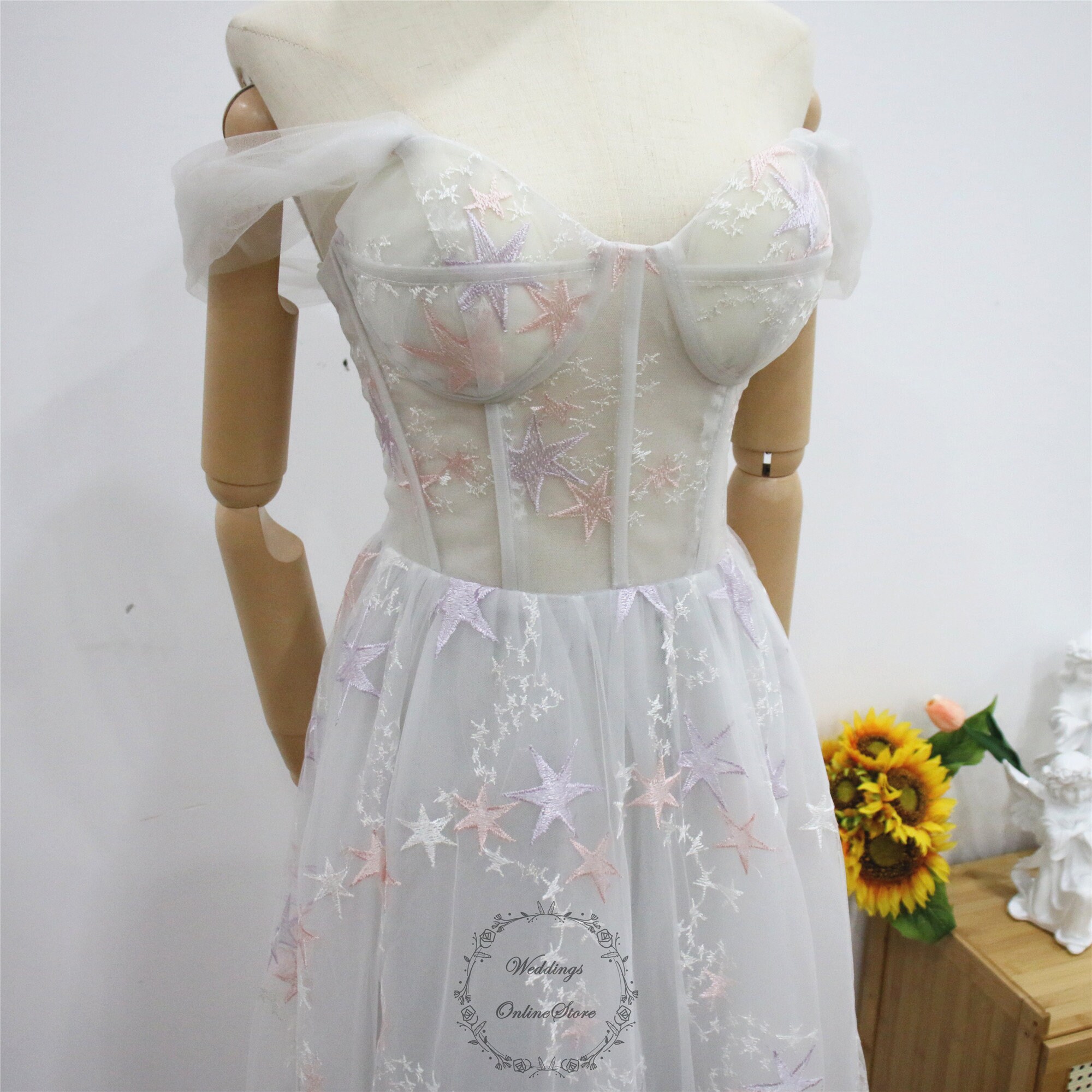 sachin and babi light blue dress Zara + Openwork Embroidery Dress main image 1