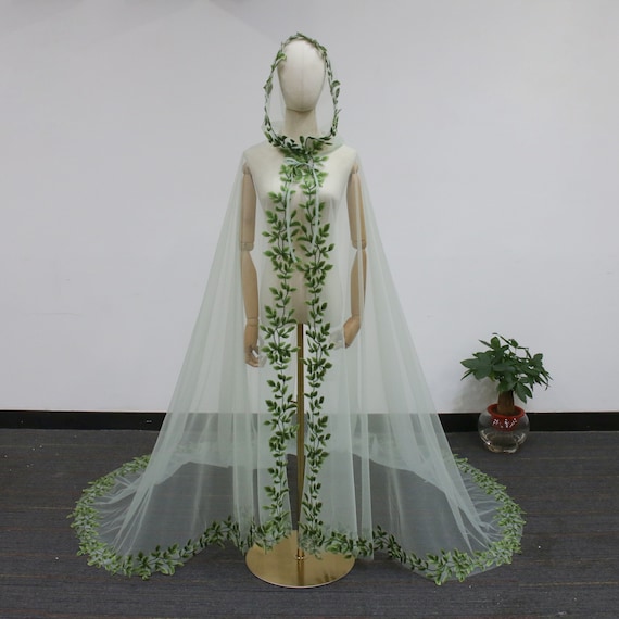 Green lace cape hotsell