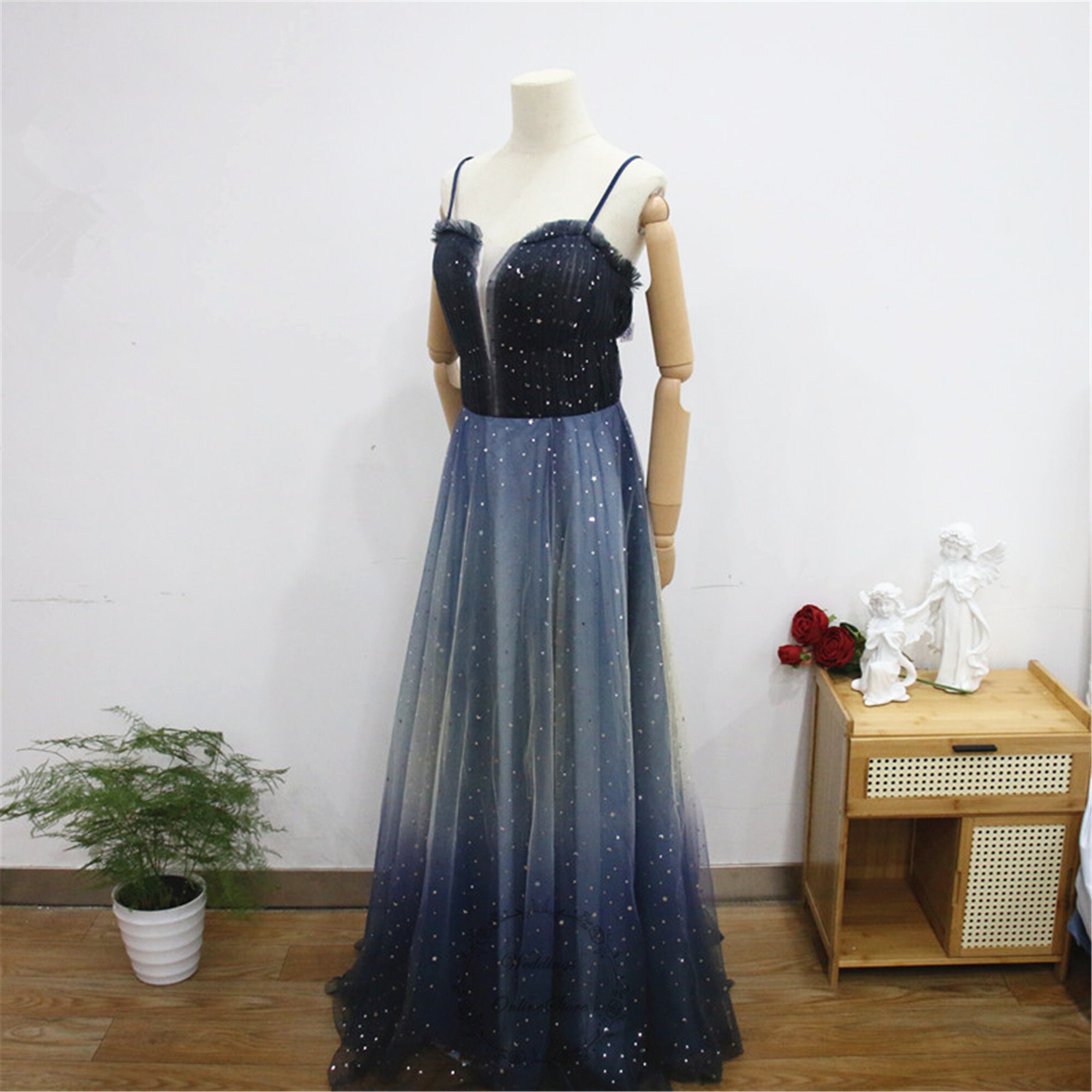 blue moon prom dresses Once In A Blue Moon – Monbebe Couture