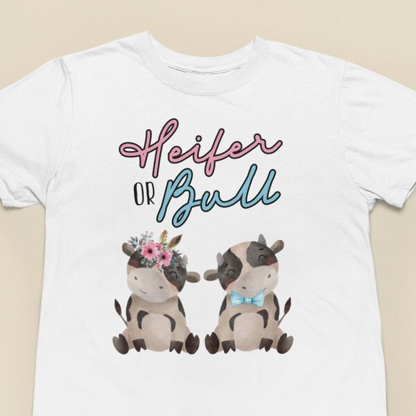 Cows Gender Reveal Etsy