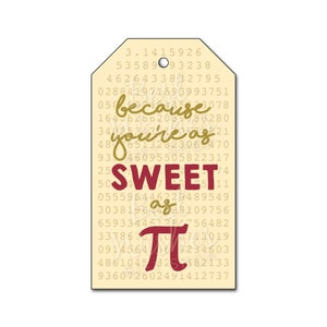 DOWNLOAD INSTANTÂNEO - Etiquetas Sweet As Pi, Etiqueta de presente do Dia do Pi, Lua pi, Etiqueta do professor de matemática, Presente do professor do Dia do Pi, Pie Baker DIY para impressão - Você imprime