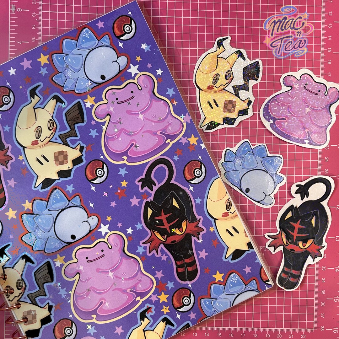 Pokemon Sketchbook 7x10 Etsy