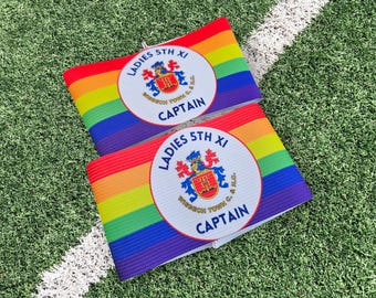 RAINBOW armband| Rainbow Captain&#39;s armband| charity rainbow armband