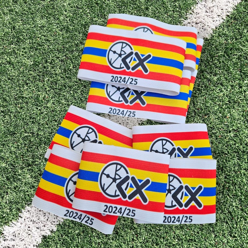 Personalised Captain&#39;s armband| Bespoke armband| Cycling armband| Charity Armband|