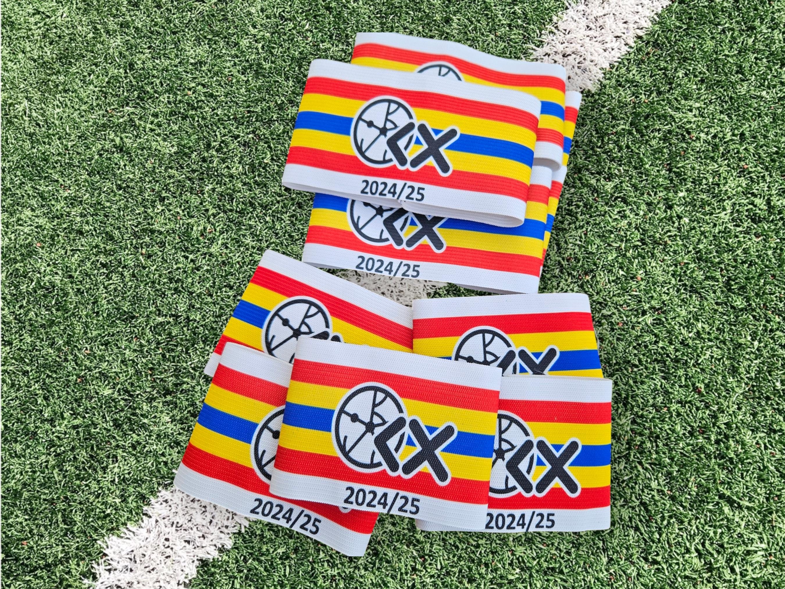 Personalised Captain&#39;s armband| Bespoke armband| Cycling armband| Charity Armband|