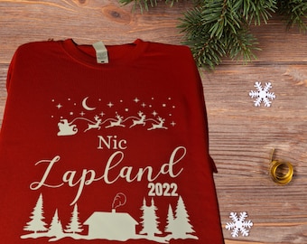 Lapland personalised jumper