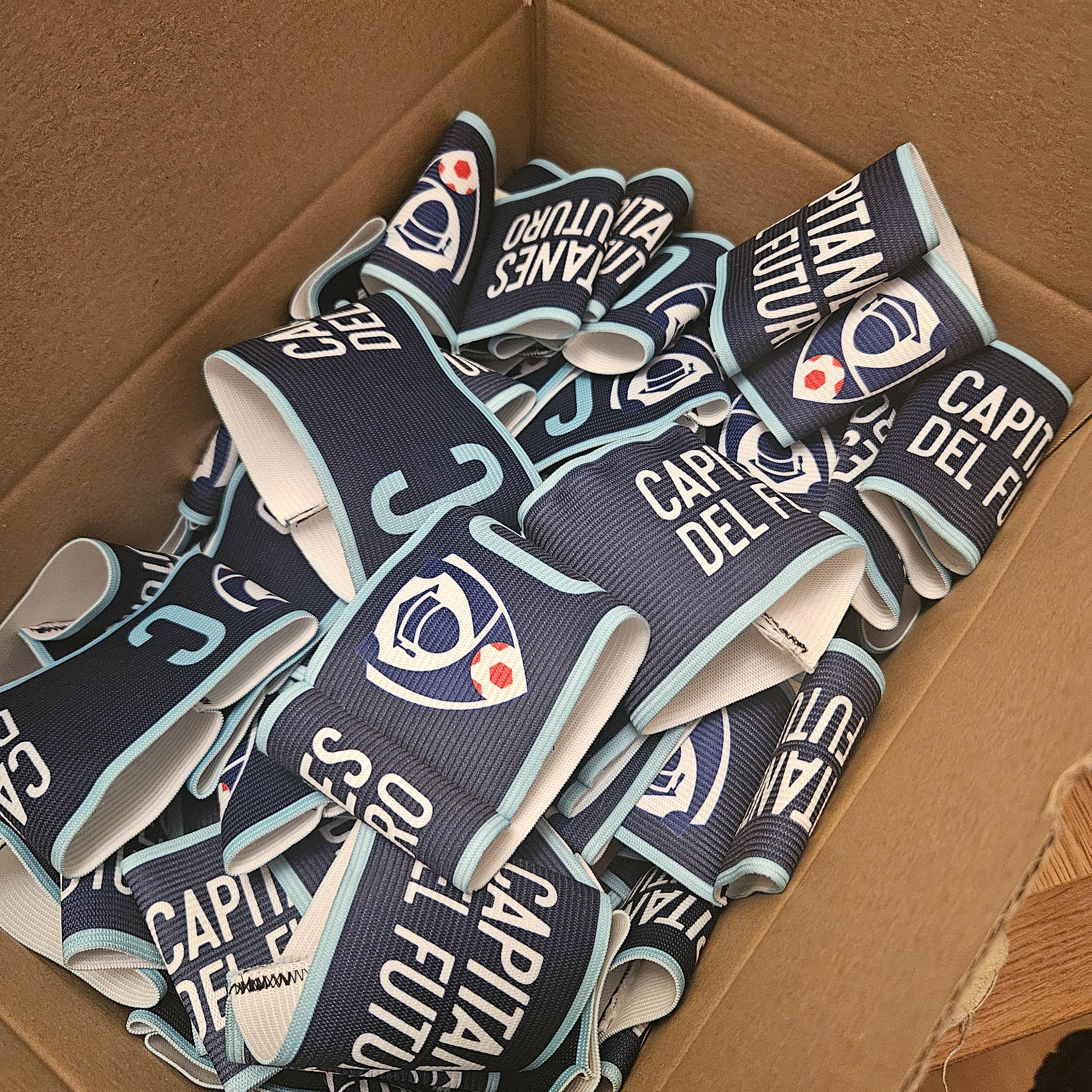 Personalised Captain&#39;s armband| Bespoke armband| Cycling armband| Charity Armband|