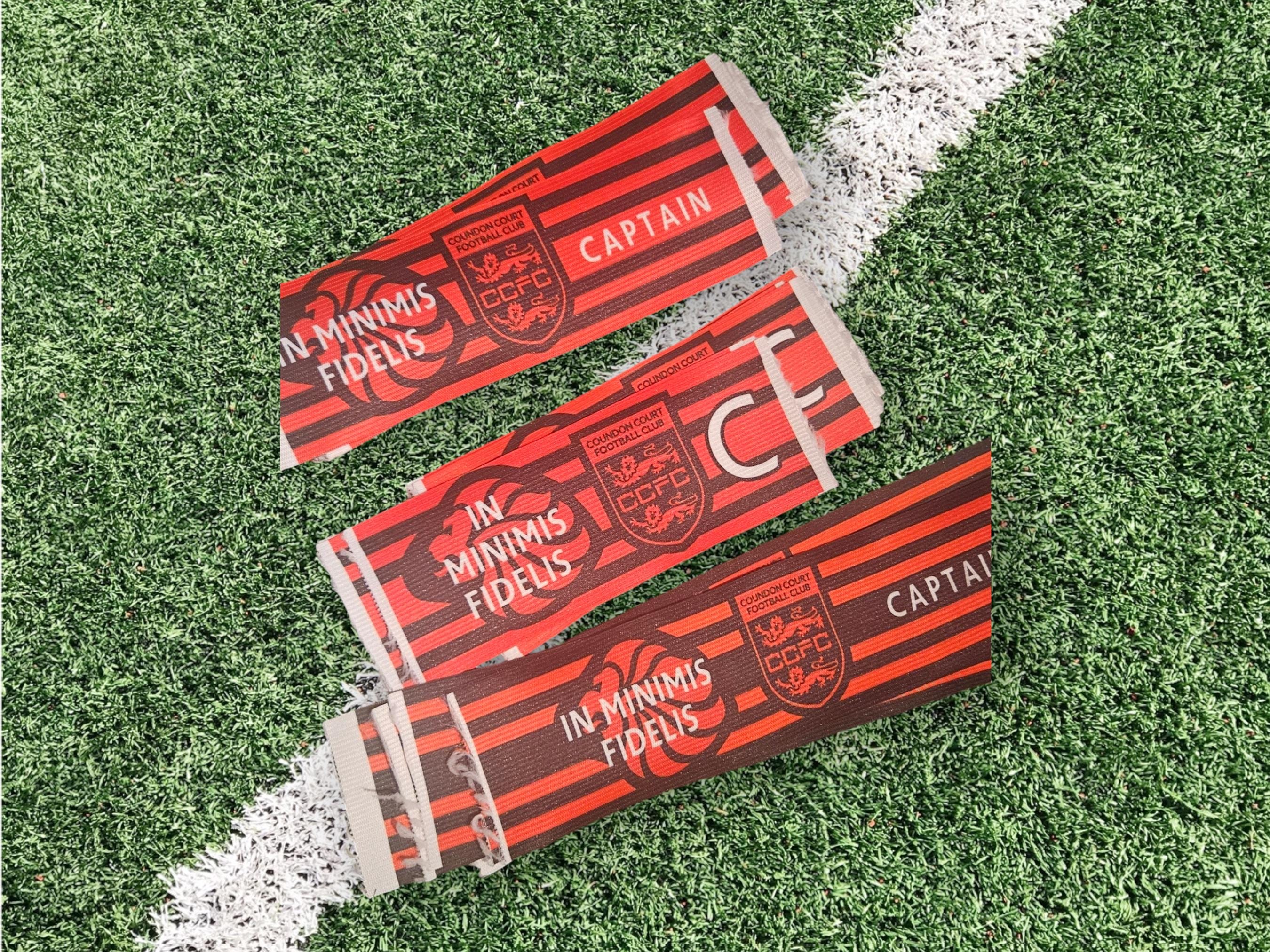 Personalised Captain&#39;s armband| Bespoke armband| Cycling armband| Charity Armband|