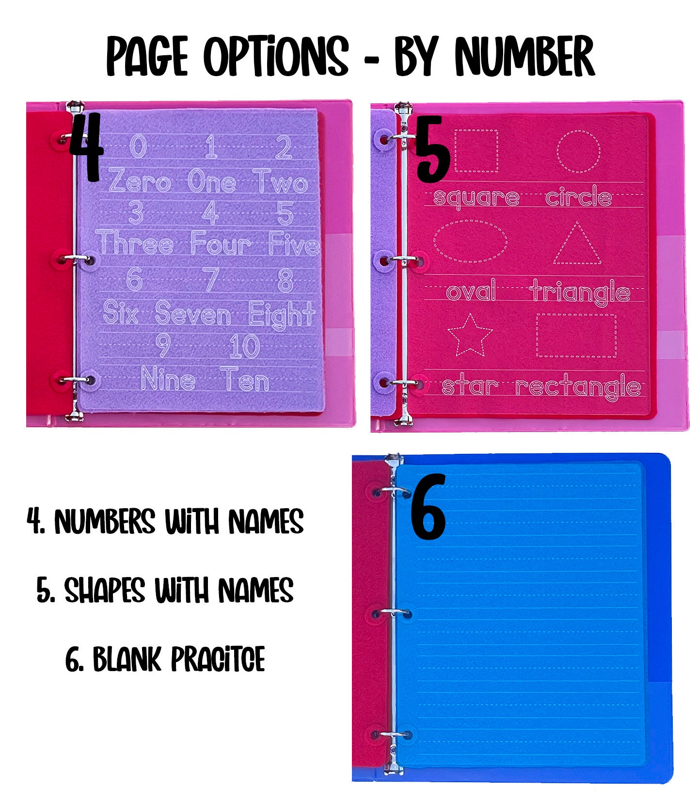 Custom Acrylic Tracing Notebook Complete Bundle Teaching Etsy