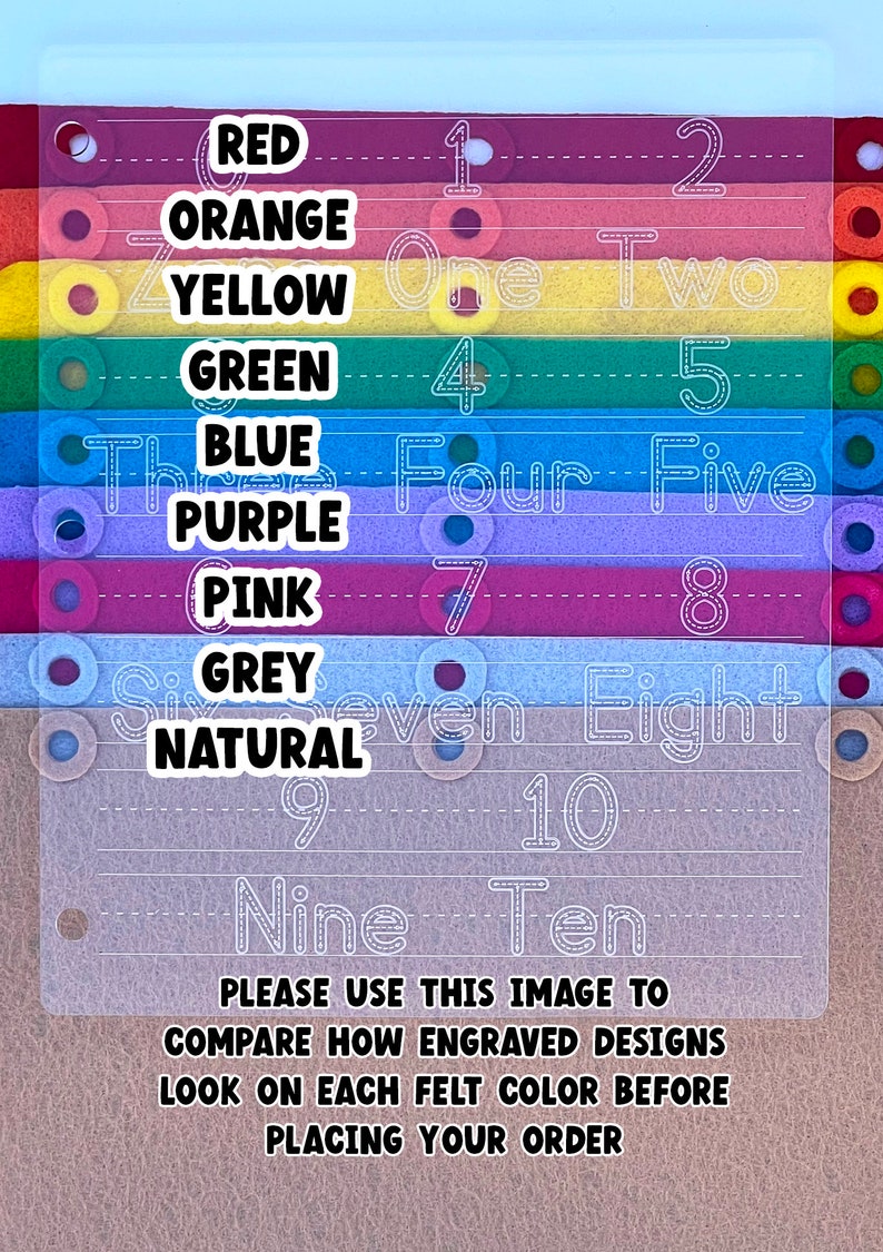 Custom Acrylic Tracing Notebook - Complete Bundle - Teaching ...