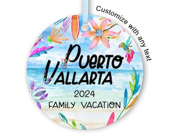 Puerto Vallarta Family Vacation Christmas Ornament