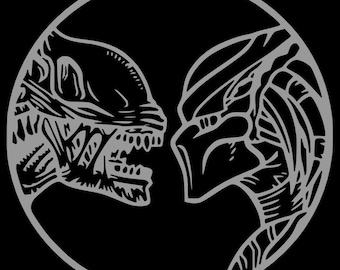 Alien vs Predator Decal