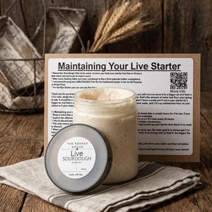 Live Active Sourdough Starter!
