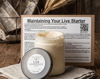 Live Active Sourdough Starter!