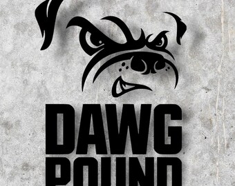 Cleveland Browns Dawg Pound Decal