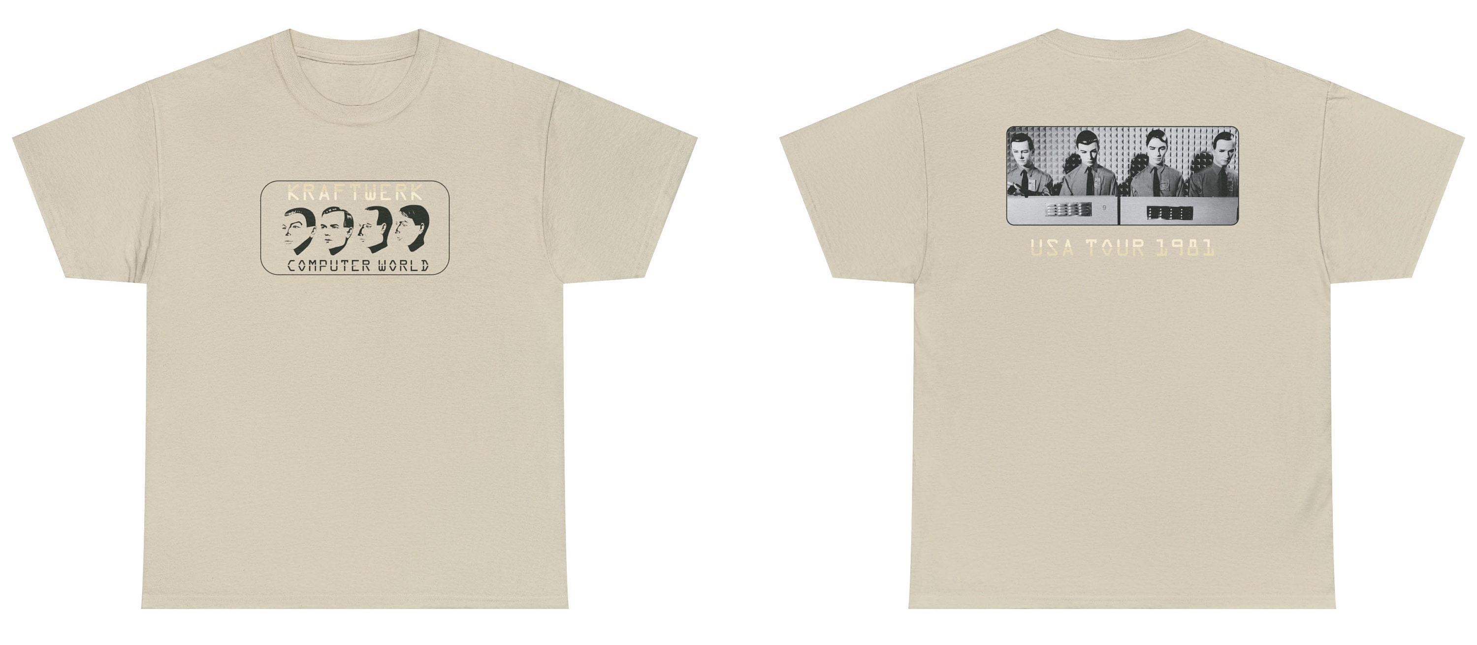 Kraftwerk Vintage T Shirt - Etsy Kraftwerk Vintage T Shirt - Etsy