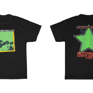 Das Jesus und Mary Kette Automatische Nordamerika Tour 1990 Geräusche Pop Alternative Rock Unisex T-Shirt