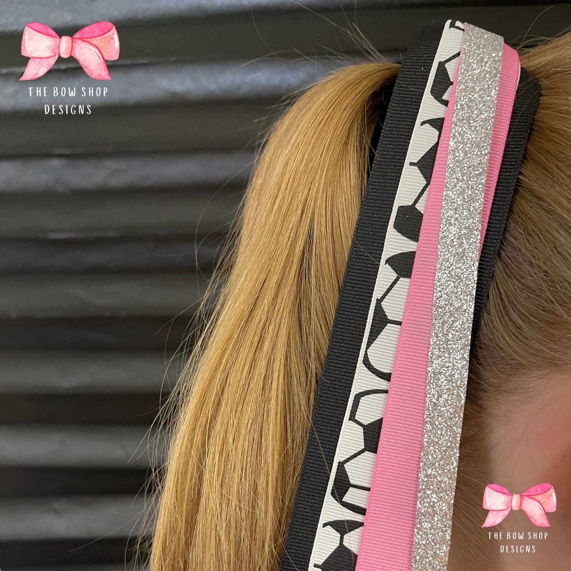 Custom Soccer Hair Tie Streamer Personalized Soccer Ponyo Etsy