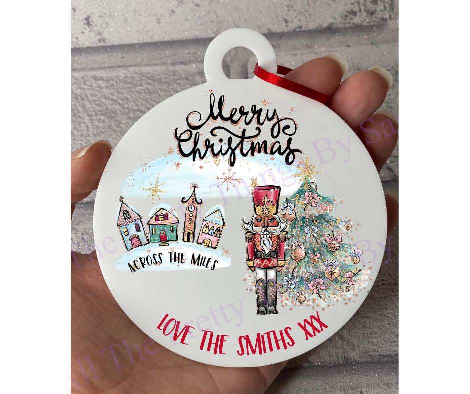 Across the miles christmas ornament Clearance