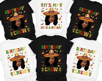 Cinco de Mayo Birthday Squad Shirt, Birthday Gift For Cinco de Mayo, Cinco de Mayo Birthday Crew Shirt, Fiesta Birthday Shirt, Fiesta Squad