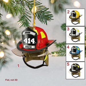 Llavero personalizado con casco de bombero, llavero de bombero, llavero para amantes de los bomberos, regalo de bombero, regalo de bombero