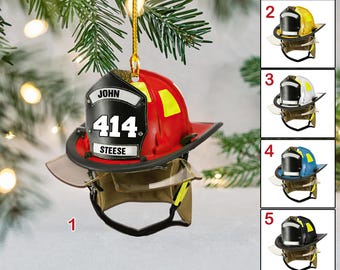 Chaveiro personalizado de capacete de bombeiro, chaveiro de bombeiro, chaveiro de amante de bombeiro, presente de bombeiro, presente de bombeiro