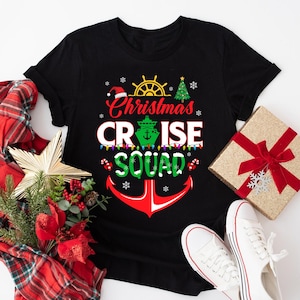 Christmas Cruise Squad Shirt, Cruise 2025 Shirts, Custom Christmas Cruising Crew Shirt, Christmas Cruise Shirts, Xmas Cruise Shirt