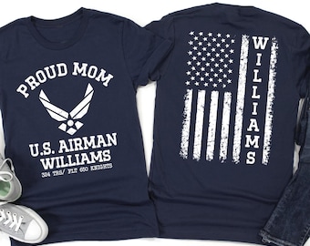 Air Force Mom Shirt, Proud Airman Family, Air Force BMT Graduation Shirt, Boot Camp Lackland, Airman Mom Gift, US Air Force Graduate