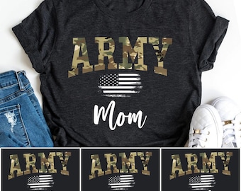 Proud Army Mom Dad Brother Sister Shirt, Soldier Family Support Tee, Military Family Shirt, Army Boot Camp Graduation, Deployment Gift