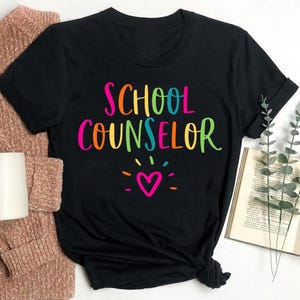 School Counselor Gift, School Counselor Shirt, School Therapist Shirt, Counselor Tee, School Counseling Tee, School Counselor T-Shirt