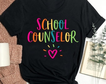 School Counselor Gift, School Counselor Shirt, School Therapist Shirt, Counselor Tee, School Counseling Tee, School Counselor T-Shirt