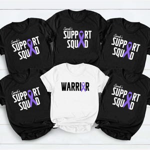 Hodgkin Lymphoma Cancer Support Tee, Hodgkin Lymphoma Awareness Shirt, Cancer Fighter Tee, Survivor Warrior Gift, Support Squad Matching