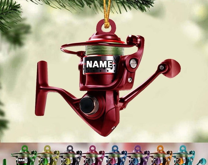 Fishing Ornament Vintage Fishing Lure Ornament Gift for Fisherman Gift