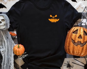 Pumpkin Halloween Sweatshirt, Pumpkin Face Shirt, Halloween Pumpkin Sweatshirt, Pumpkin Face Sweatshirt, Funny Halloween Sweatshirts