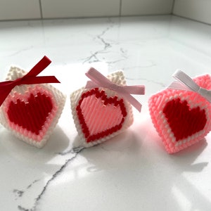 Valentine Heart Needlepoint Squeezie Cheeks