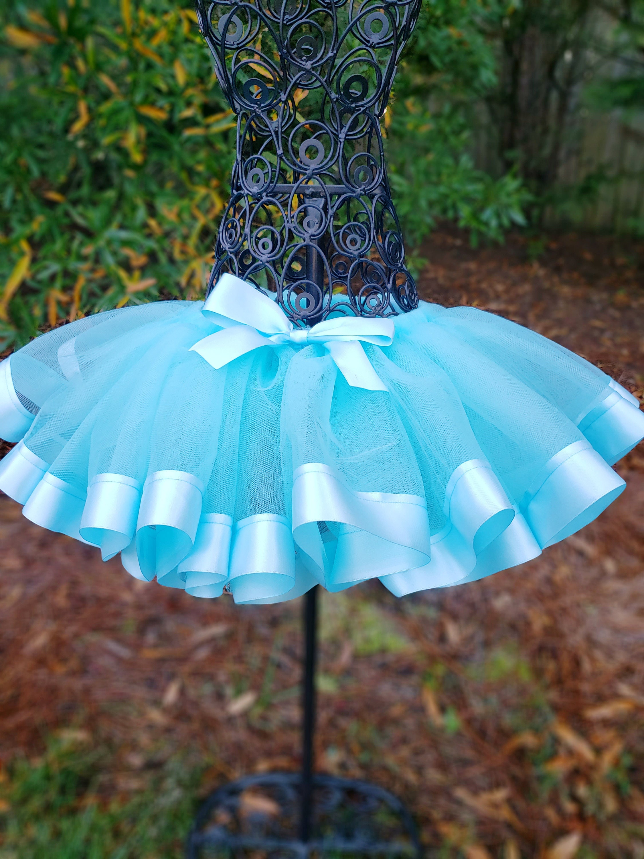 Baby blue tutu cheap