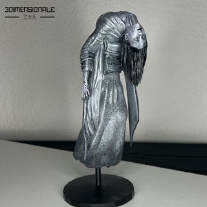 Fatal Frame-figuur – Project Zero Broken Neck Ghost – Horror Game-verzamelobject – Handgeschilderd harsbeeld