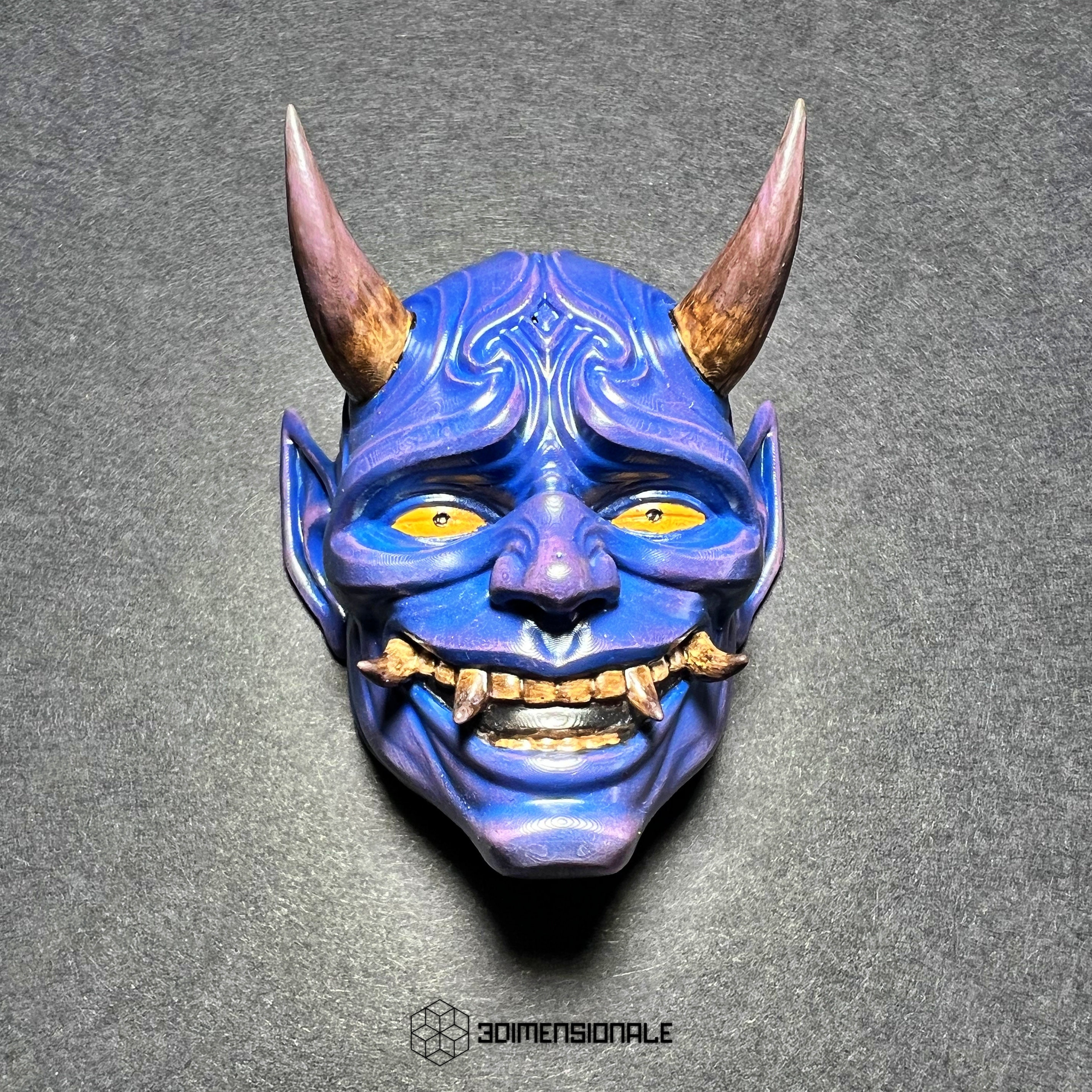 Set Oni Mask Wall Decoration Hannya Mask Japanese Oni Etsy UK