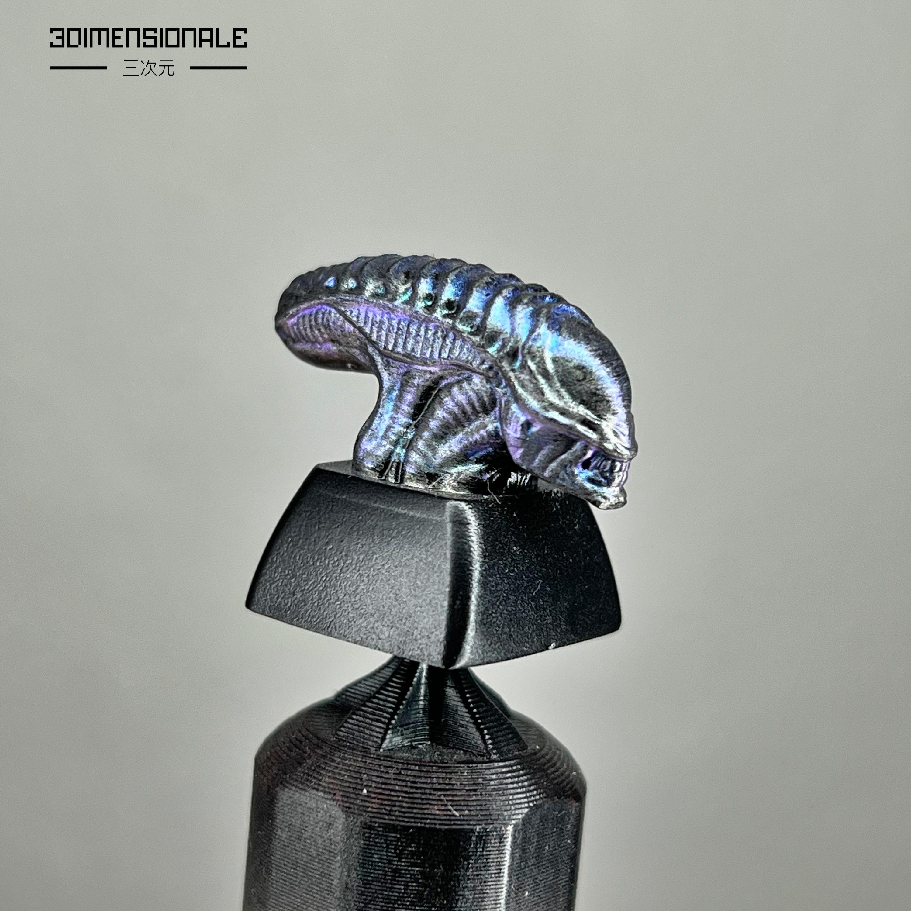 Alien Xenomorph Artisan Keycap – Sci-fi Keyboard Key for Cherry MX