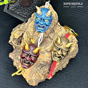 portachiavi giapponesi maschera oni