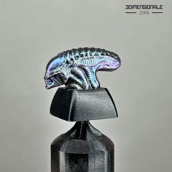 Alien Xenomorph Artisan Keycap – Sci-fi Keyboard Key for Cherry MX