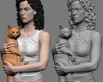 DIY Kit, Ellen Ripley 25 Cm, Alien Movie, Figure Kit, 8K 3D PRINTING,  Smooth and Clean Surface, Fan Art Sculpt, unpainted -  Canada