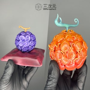 3D Printed Devil Fruit Mera Mera No Mi Gomu Gomu No Mi Inpired One