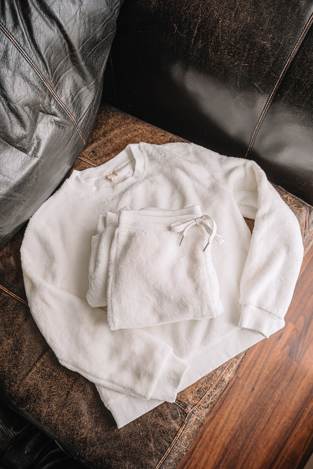 Fuzzy Loungewear Set Winter Loungewear Cozy Loungewear Set Fuzzy Pjs Etsy