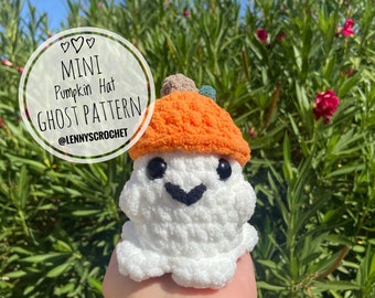 ミニパンプキンハットゴーストパターン