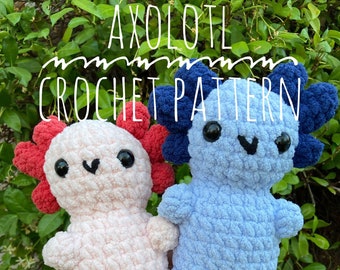 アホロートルのかぎ針編みパターン