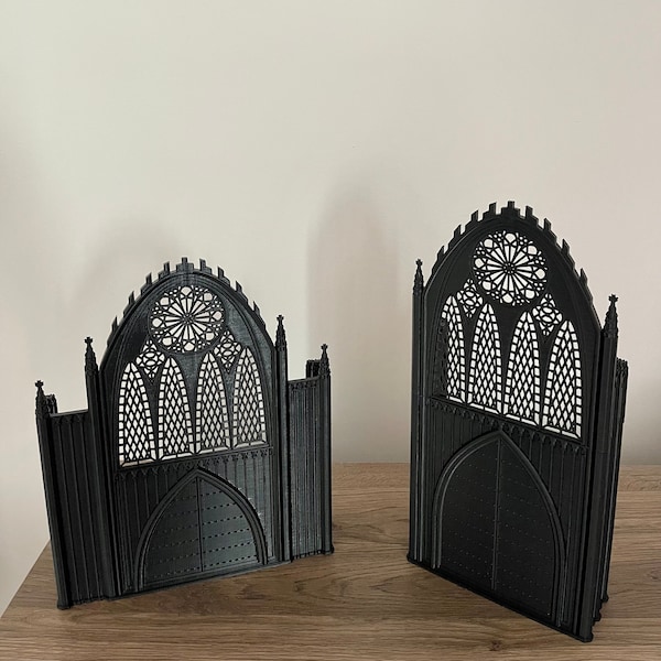 Gothic Cathedral Necklace Display 3D Printing STLs (Non-commercial)
