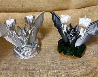 Vampire Bat Tealight Holder STL File