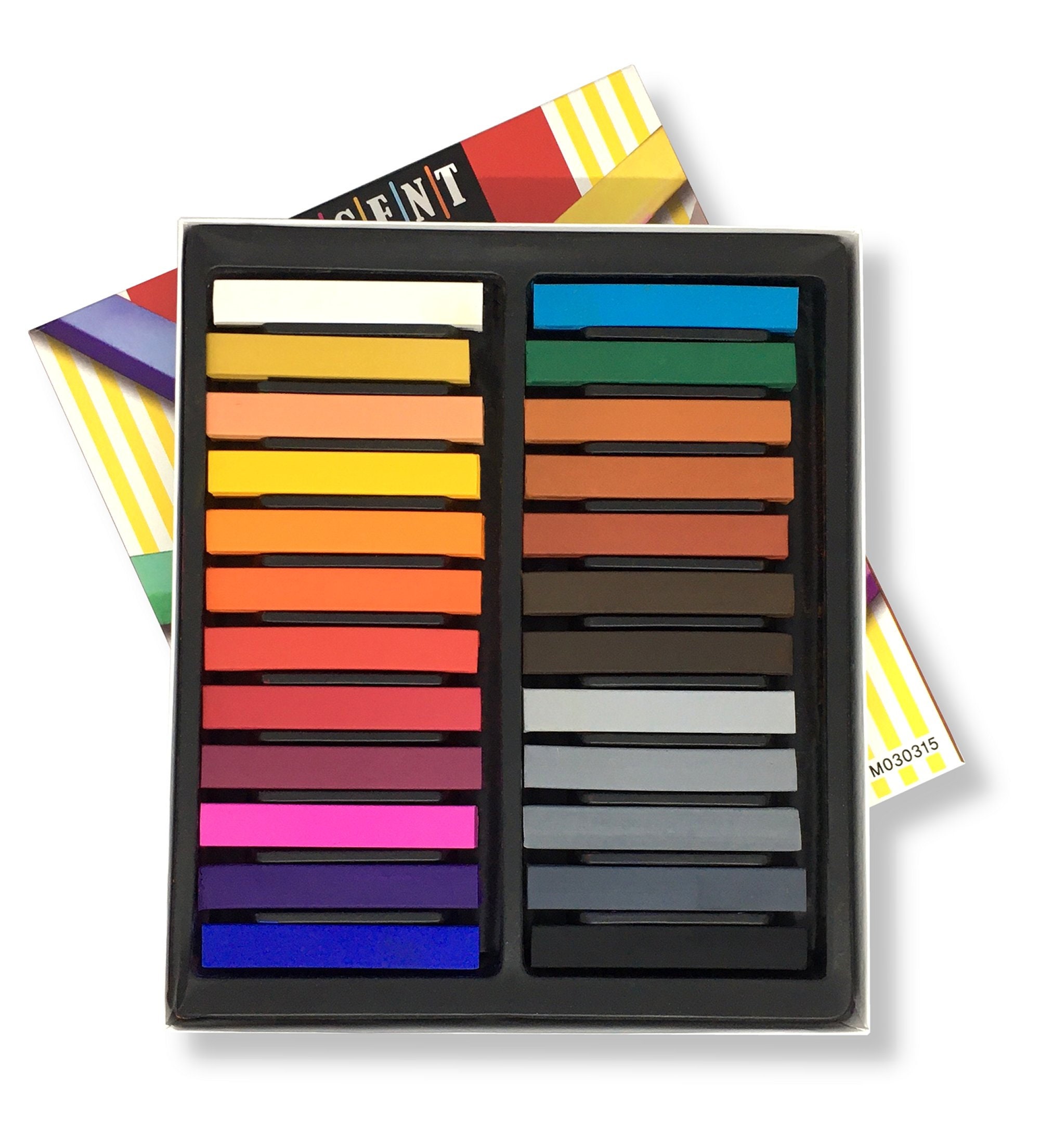 155 Colored Chalk School Elements/Clipart